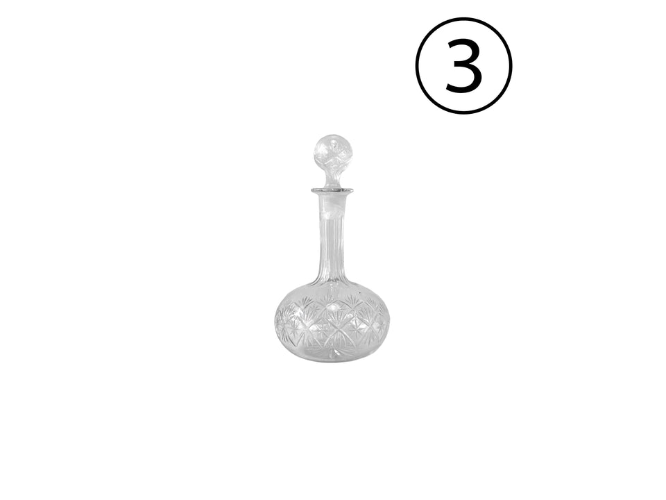 Glass Decanter Pitcher/デキャンタ ピッチャー ガラス レトロ インテリア