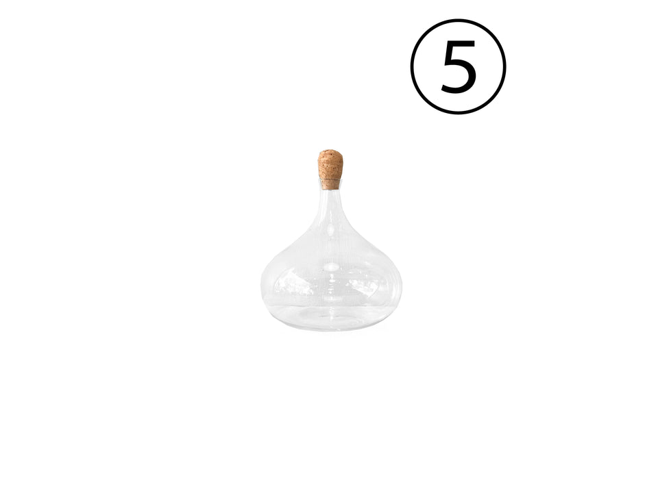 Glass Decanter Pitcher/デキャンタ ピッチャー ガラス レトロ インテリア