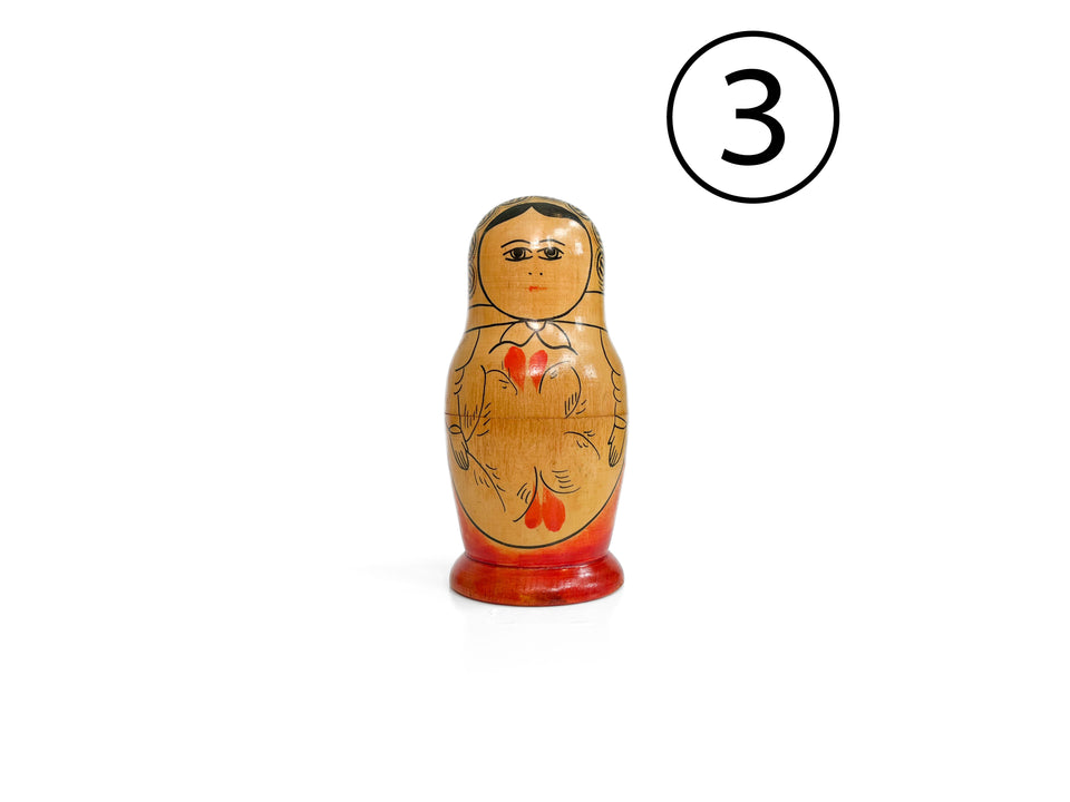 Vintage Matryoshka/ヴィンテージ マトリョーシカ インテリア雑貨 レトロ 置物