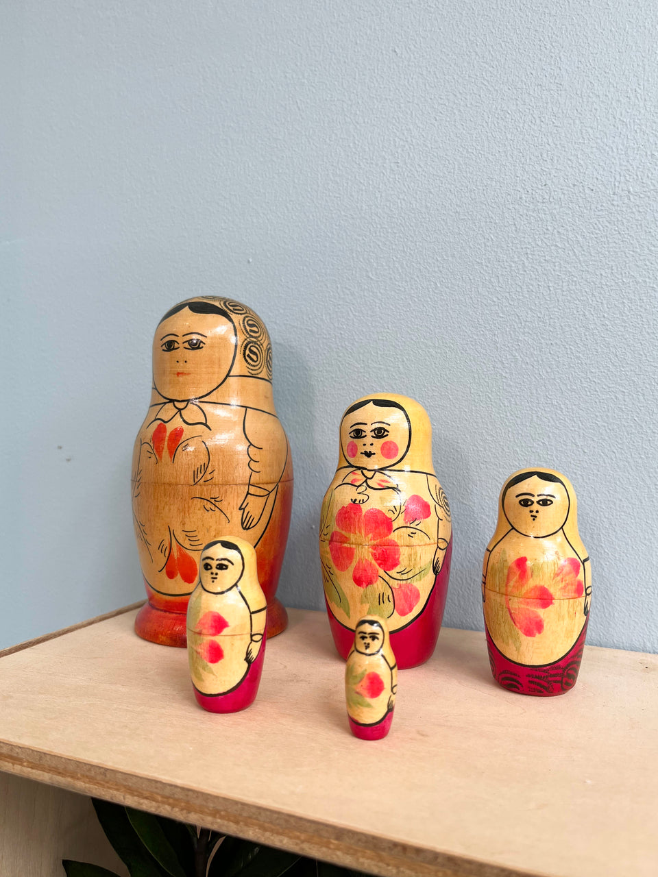 Vintage Matryoshka/ヴィンテージ マトリョーシカ インテリア雑貨 レトロ 置物