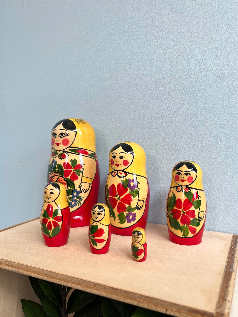 Vintage Matryoshka/ヴィンテージ マトリョーシカ インテリア雑貨 レトロ 置物