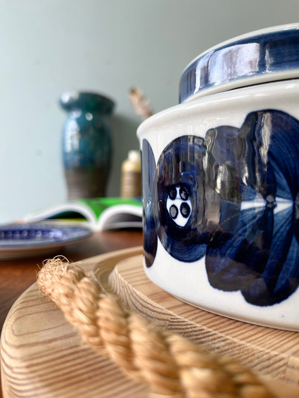 ARABIA Anemone Tea Pot Ulla Procope/アラビア アネモネ ウラ・プロコッペ 北欧食器 フィンランドヴィンテージ