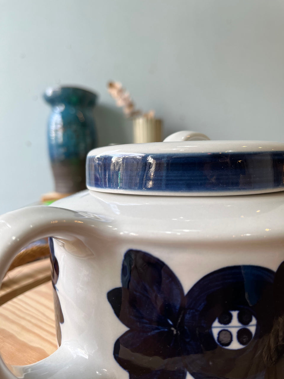 ARABIA Anemone Tea Pot Ulla Procope/アラビア アネモネ ウラ・プロコッペ 北欧食器 フィンランドヴィンテージ