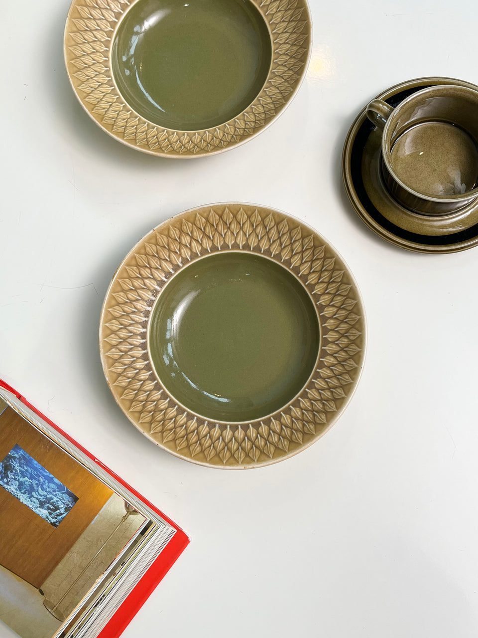 Danish Vintage Kronjyden Relief Soup Bowl Jens H.Quistgaard/デンマークヴィンテージ クロニーデン レリーフ スープボウル クイストゴー 北欧食器