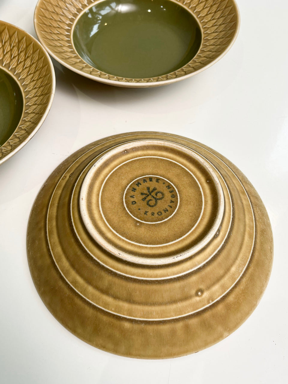 Danish Vintage Kronjyden Relief Soup Bowl Jens H.Quistgaard/デンマークヴィンテージ クロニーデン レリーフ スープボウル クイストゴー 北欧食器