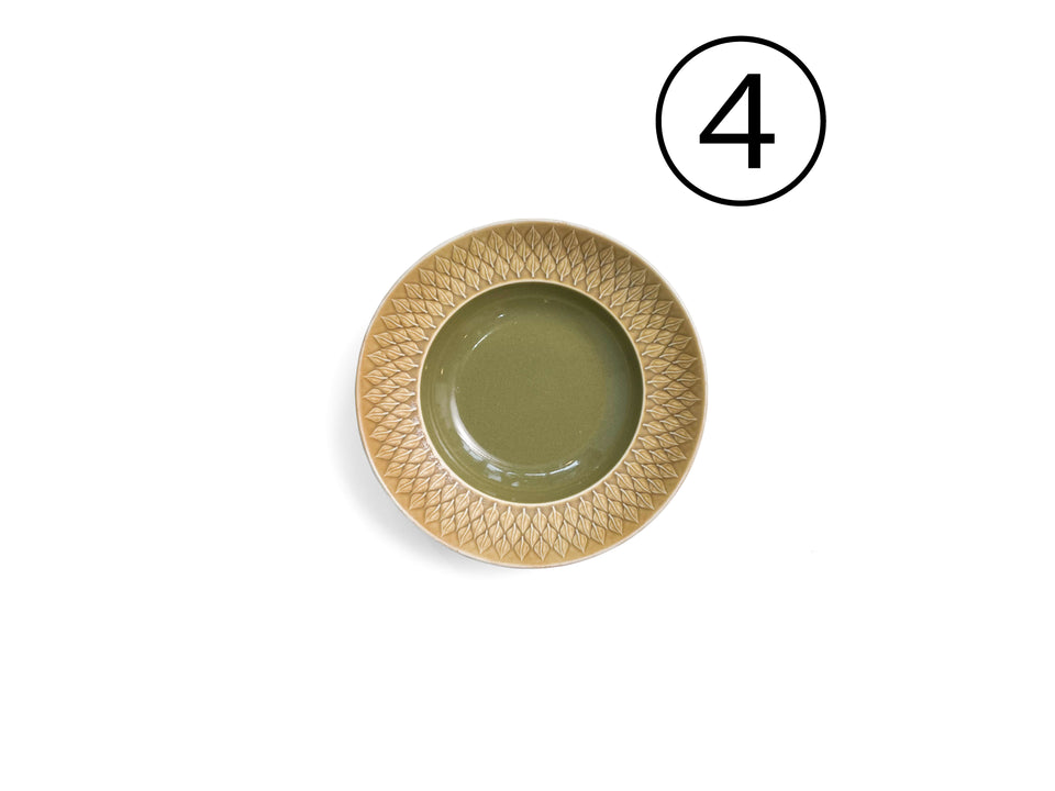Danish Vintage Kronjyden Relief Soup Bowl Jens H.Quistgaard/デンマークヴィンテージ クロニーデン レリーフ スープボウル クイストゴー 北欧食器