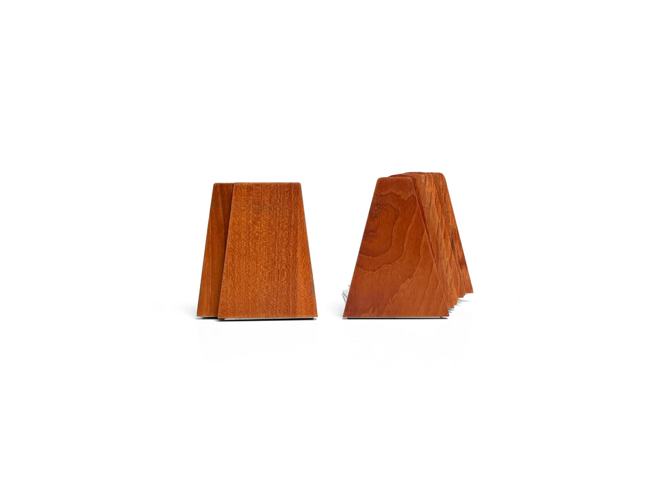 Danish Vintage Teak Bookend/デンマークヴィンテージ ブックエンド ブックスタンド 本立て チーク材 北欧雑貨