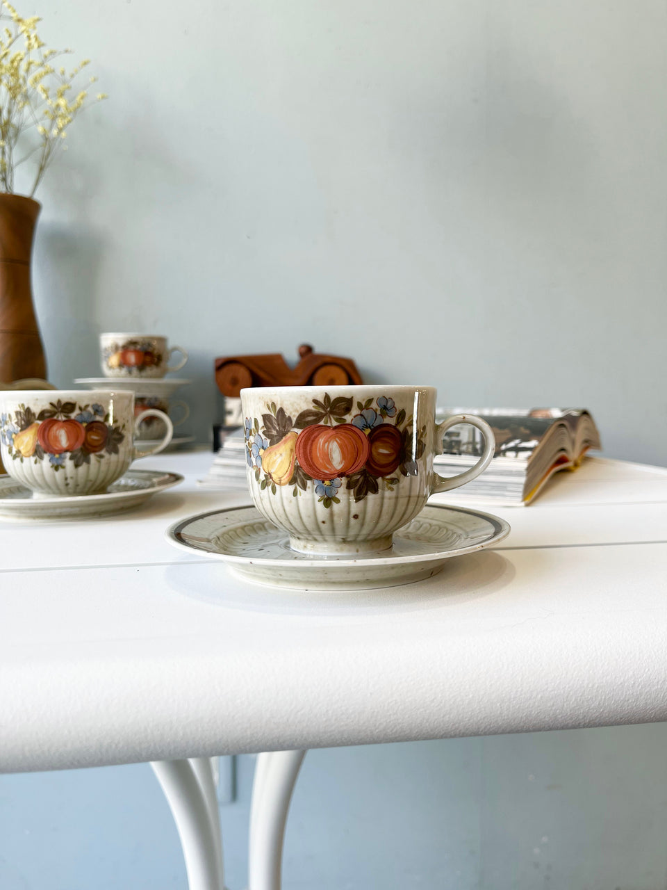 Germany Vintage Winterling Marktleuthen Bavaria Cup and Saucer/ドイツヴィンテージ ウィンターリング マルクトロイテン ババリア食器 カップ&ソーサー