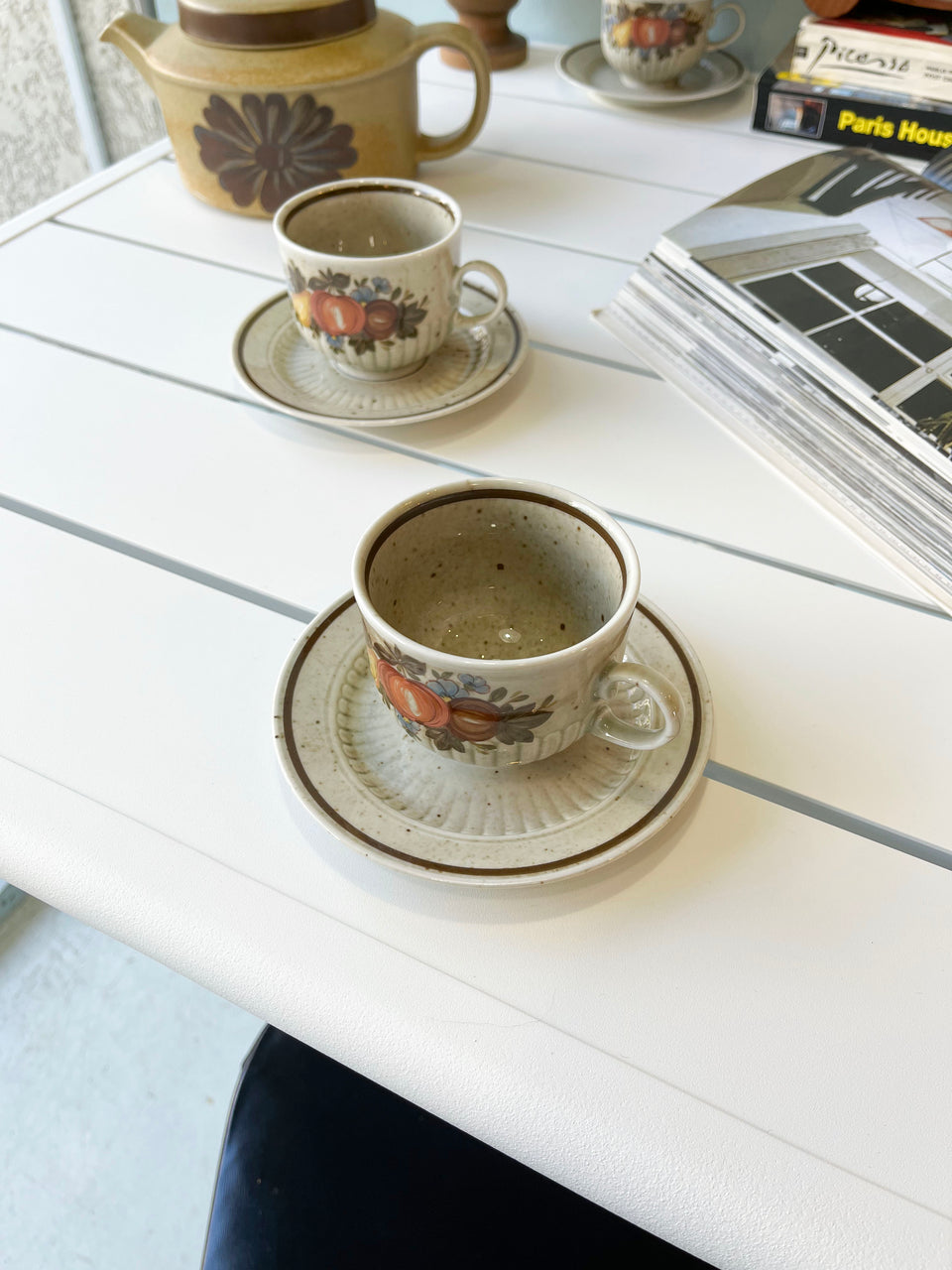 Germany Vintage Winterling Marktleuthen Bavaria Cup and Saucer/ドイツヴィンテージ ウィンターリング マルクトロイテン ババリア食器 カップ&ソーサー