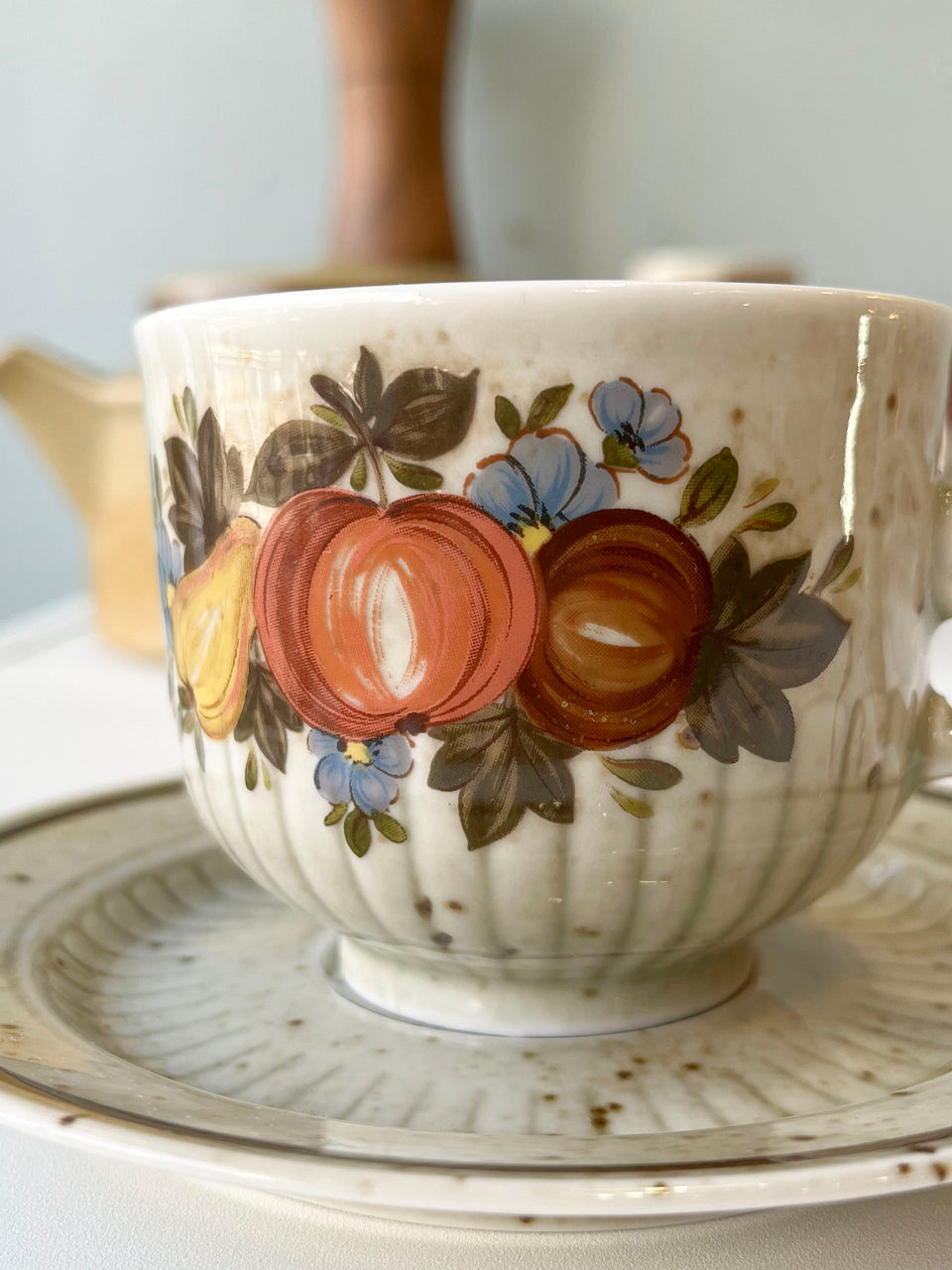 Germany Vintage Winterling Marktleuthen Bavaria Cup and Saucer/ドイツヴィンテージ ウィンターリング マルクトロイテン ババリア食器 カップ&ソーサー