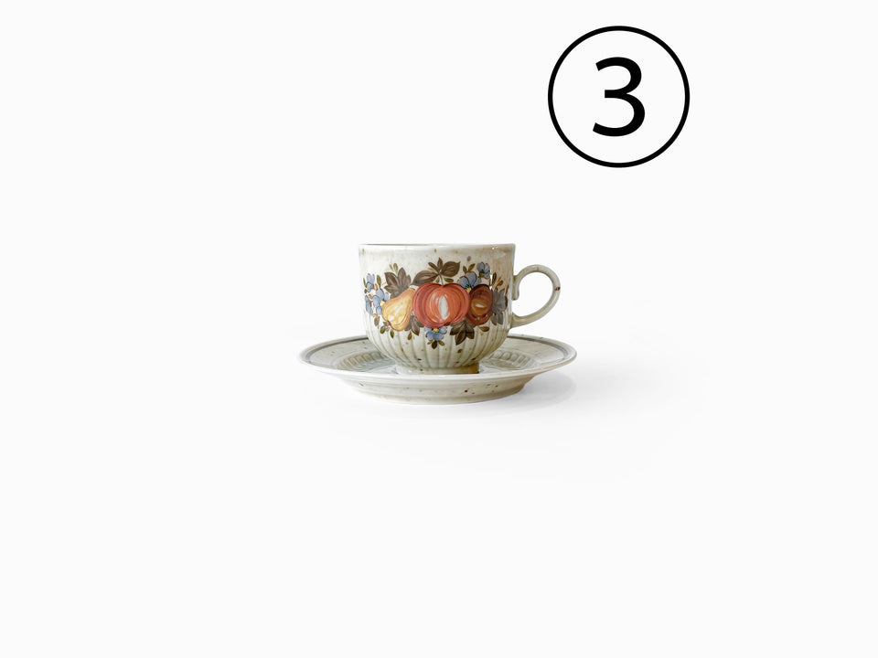 Germany Vintage Winterling Marktleuthen Bavaria Cup and Saucer/ドイツヴィンテージ ウィンターリング マルクトロイテン ババリア食器 カップ&ソーサー