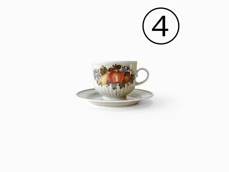 Germany Vintage Winterling Marktleuthen Bavaria Cup and Saucer/ドイツヴィンテージ ウィンターリング マルクトロイテン ババリア食器 カップ&ソーサー