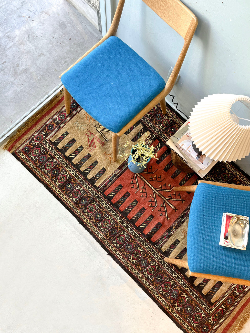 キリム ペルシャ絨毯 ラグ カーペット/Kilim Rug Persian Carpet – FURUICHI/古一