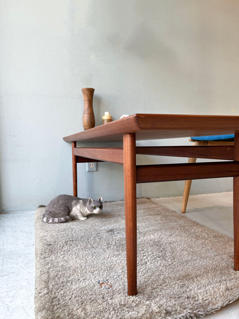 Vintage Teakwood Coffee Table Japanese Modern/ジャパンヴィンテージ コーヒーテーブル チーク材 モダンデザイン
