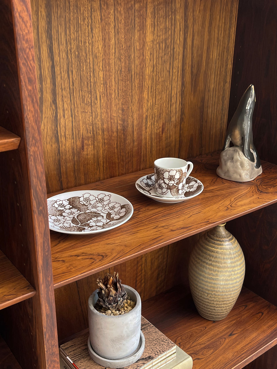 Gustavsberg EMMA Coffee Cup and Saucer Plate/グスタフスベリ コーヒーカップ&ソーサー プレート スウェーデン 北欧ヴィンテージ食器