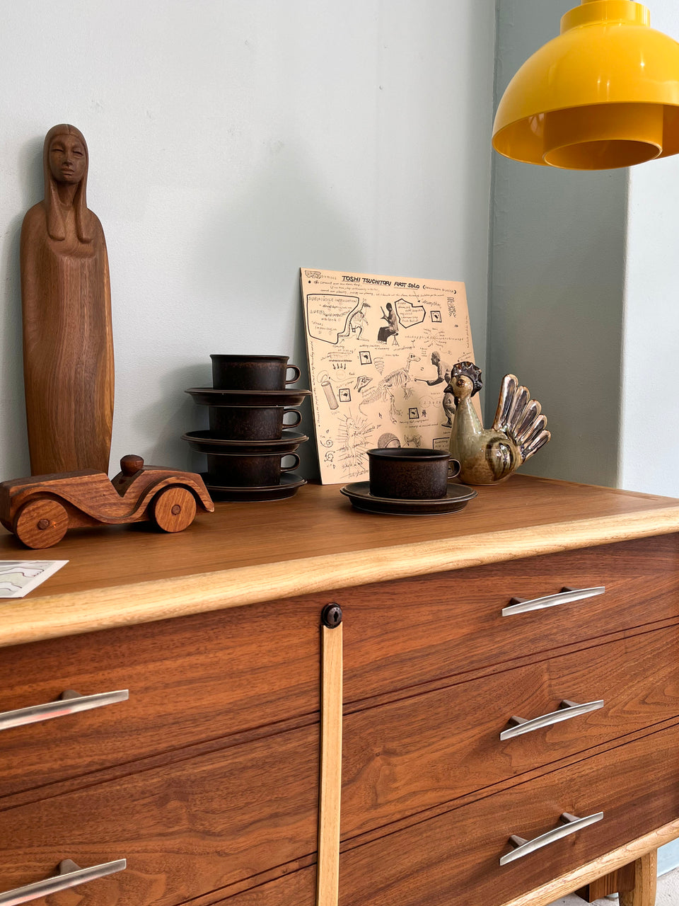 ARABIA Ruska Tea Cup and Saucer Finnish Vintage/アラビア ルスカ ティーカップ&ソーサー 北欧ヴィンテージ食器