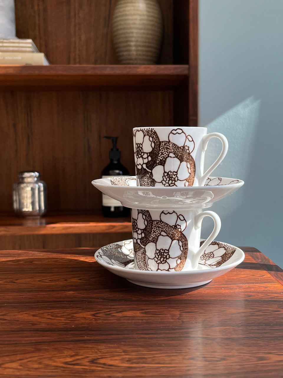 Gustavsberg EMMA Coffee Cup and Saucer Plate/グスタフスベリ コーヒーカップ&ソーサー プレート スウェーデン 北欧ヴィンテージ食器