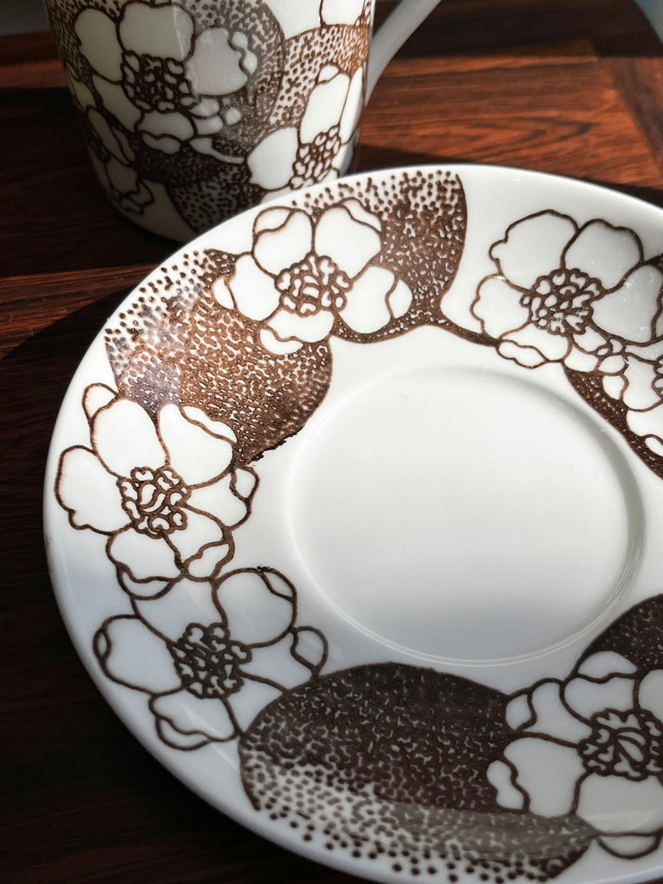 Gustavsberg EMMA Coffee Cup and Saucer Plate/グスタフスベリ コーヒーカップ&ソーサー プレート スウェーデン 北欧ヴィンテージ食器