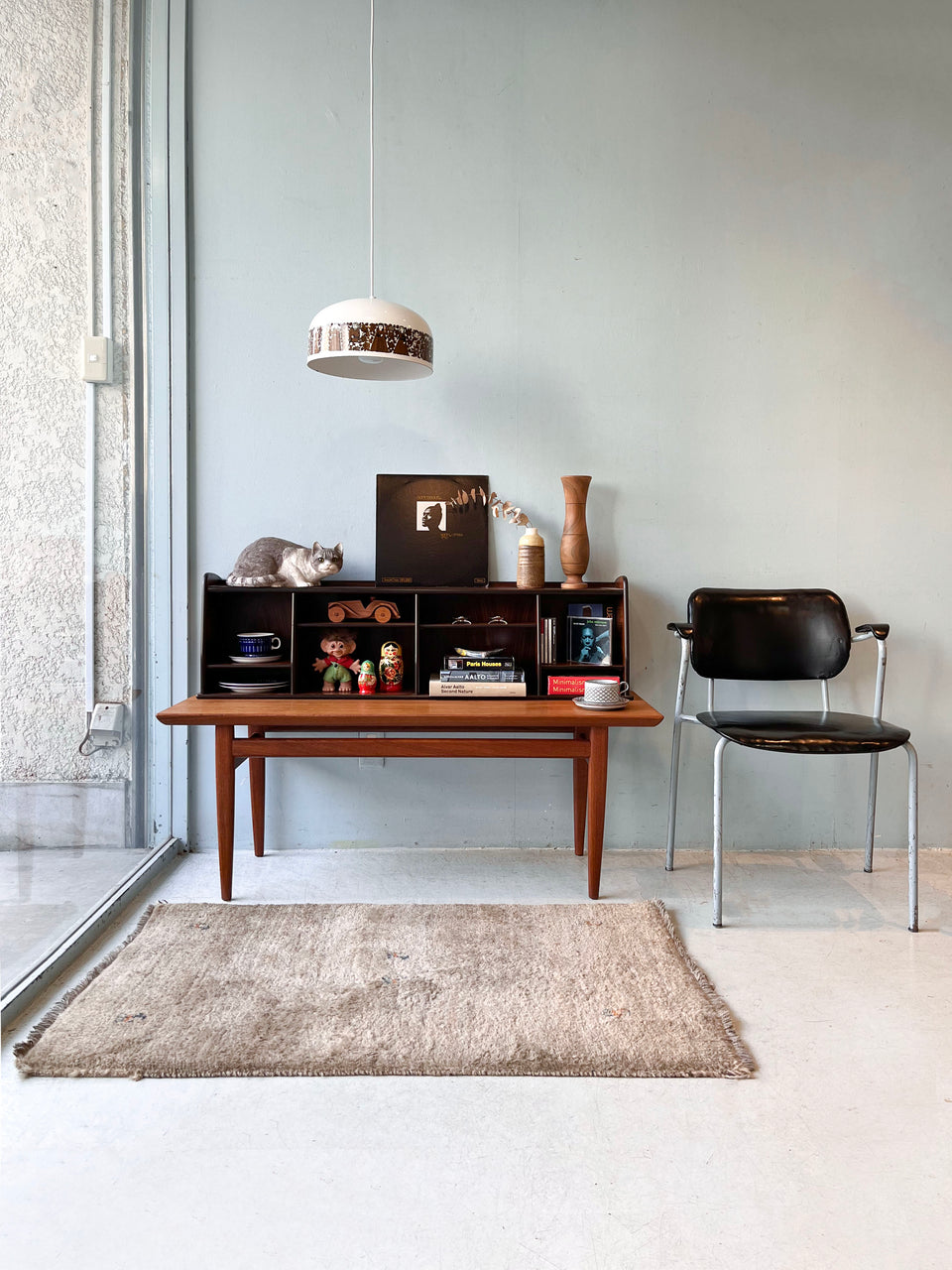 Vintage Rosewood Desktop Bookcase/ヴィンテージ ローズウッド 卓上本棚 ブックスタンド