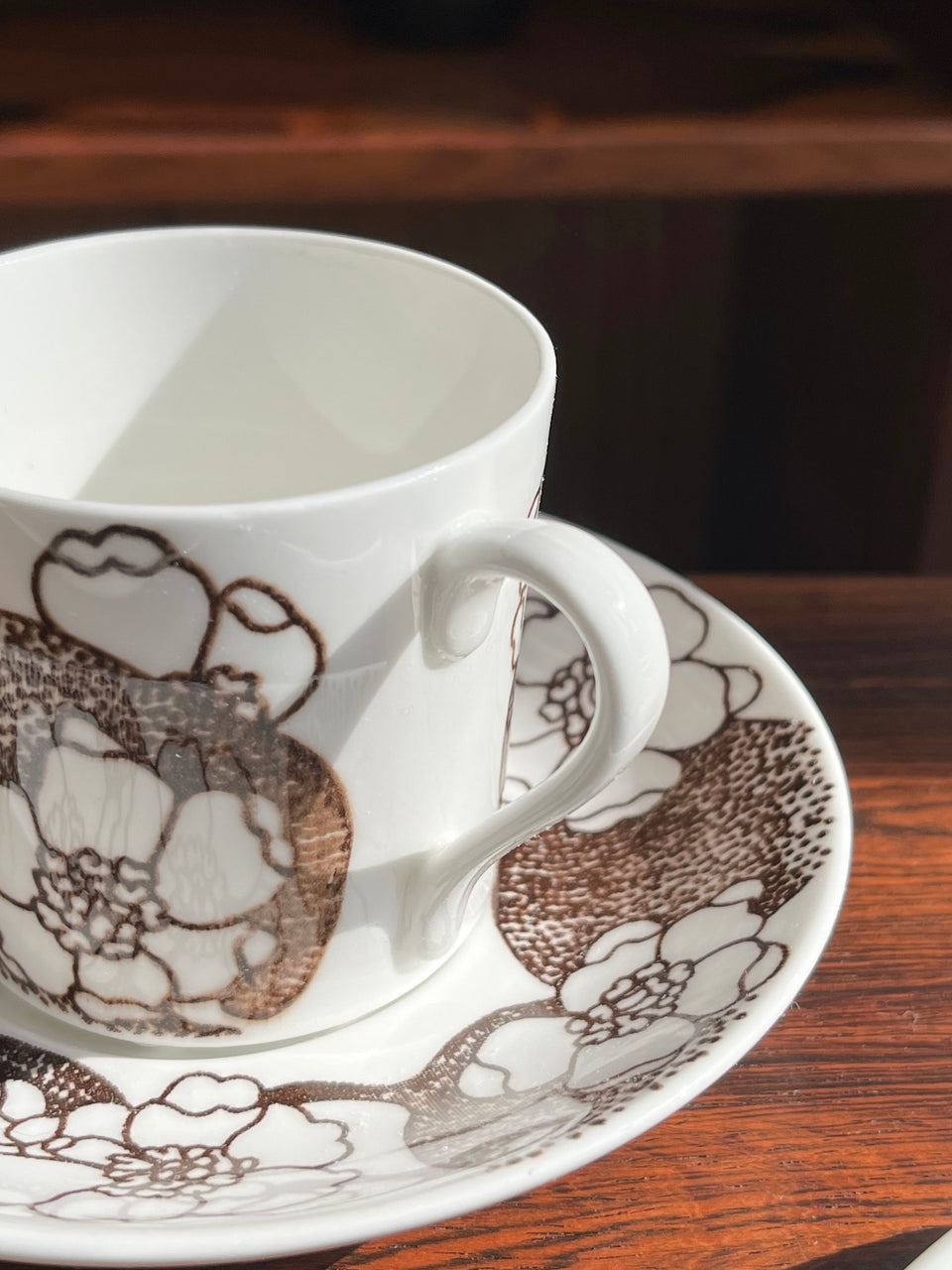 Gustavsberg EMMA Coffee Cup and Saucer Plate/グスタフスベリ コーヒーカップ&ソーサー プレート スウェーデン 北欧ヴィンテージ食器