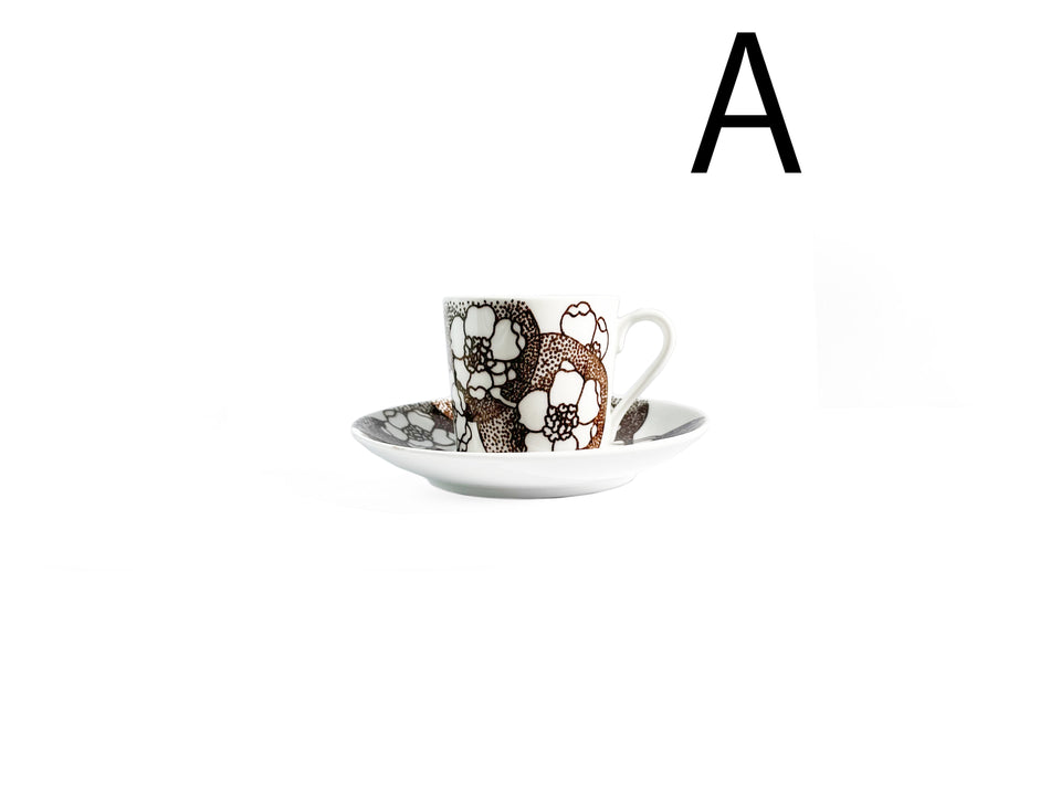 Gustavsberg EMMA Coffee Cup and Saucer Plate/グスタフスベリ コーヒーカップ&ソーサー プレート スウェーデン 北欧ヴィンテージ食器