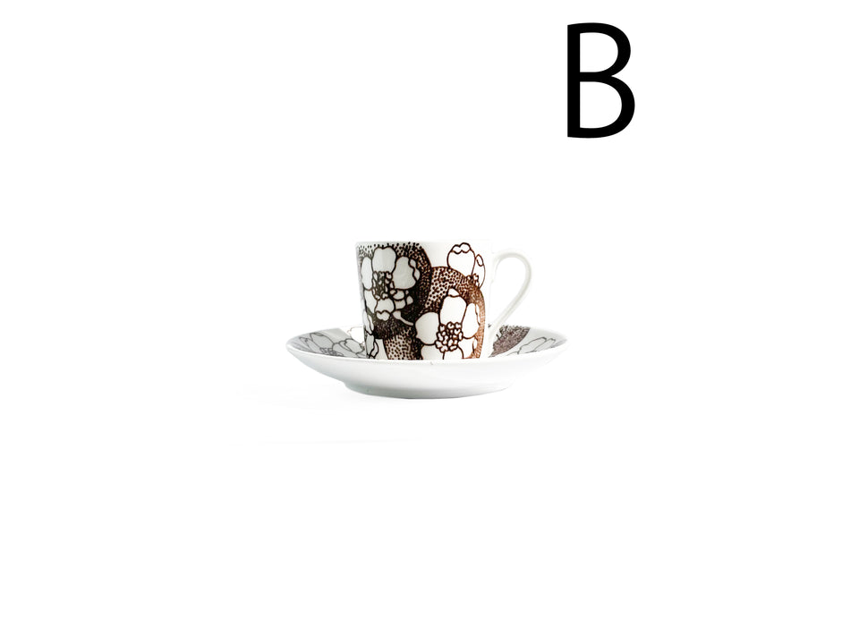 Gustavsberg EMMA Coffee Cup and Saucer Plate/グスタフスベリ コーヒーカップ&ソーサー プレート スウェーデン 北欧ヴィンテージ食器