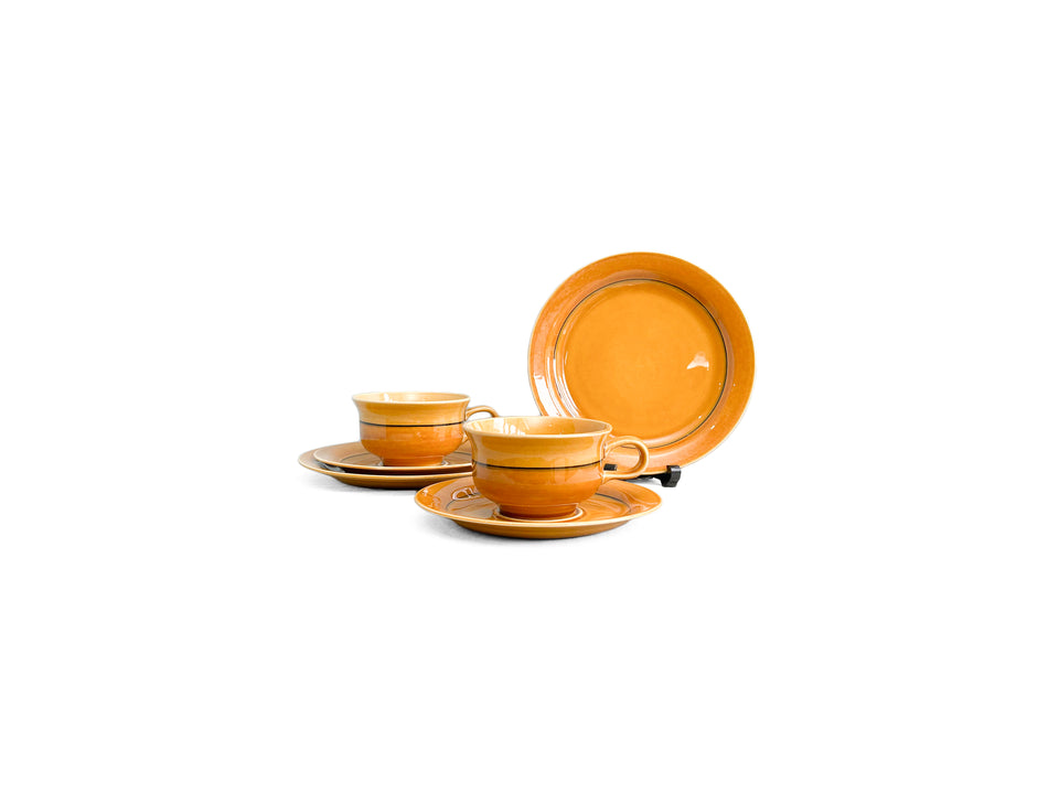 Rørstrand Emma Teacup and Saucer Plate Inger Persson/ロールストランド エマ ティーカップ&ソーサー プレート インガー・パーソン 北欧ヴィンテージ食器