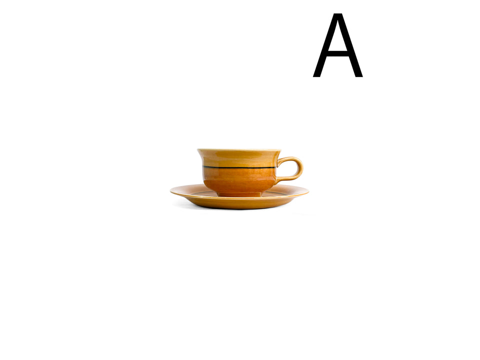 Rørstrand Emma Teacup and Saucer Plate Inger Persson/ロールストランド エマ ティーカップ&ソーサー プレート インガー・パーソン 北欧ヴィンテージ食器