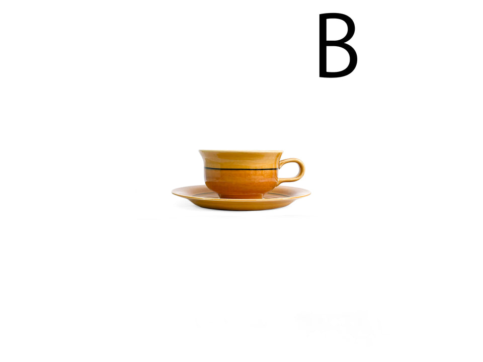 Rørstrand Emma Teacup and Saucer Plate Inger Persson/ロールストランド エマ ティーカップ&ソーサー プレート インガー・パーソン 北欧ヴィンテージ食器