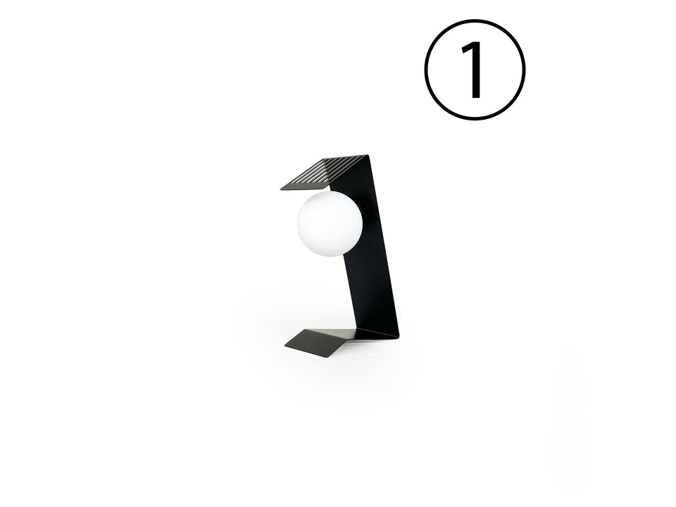 Glass Globe Lamp Post Modern Design/ガラスボール ランプ ポストモダンデザイン 照明