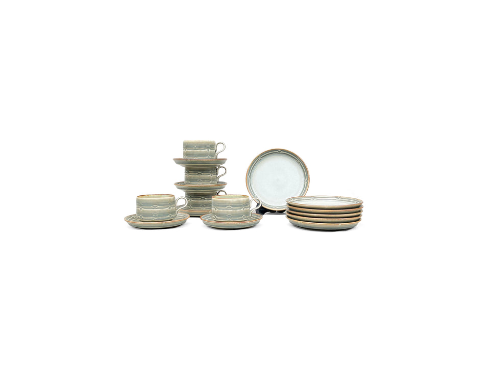 Kronjyden Nissen Jens H. Quistgaard RUNE/クロニーデン ニッセン イェンス・クイストゴー ルーン カップ&ソーサー 北欧ヴィンテージ食器