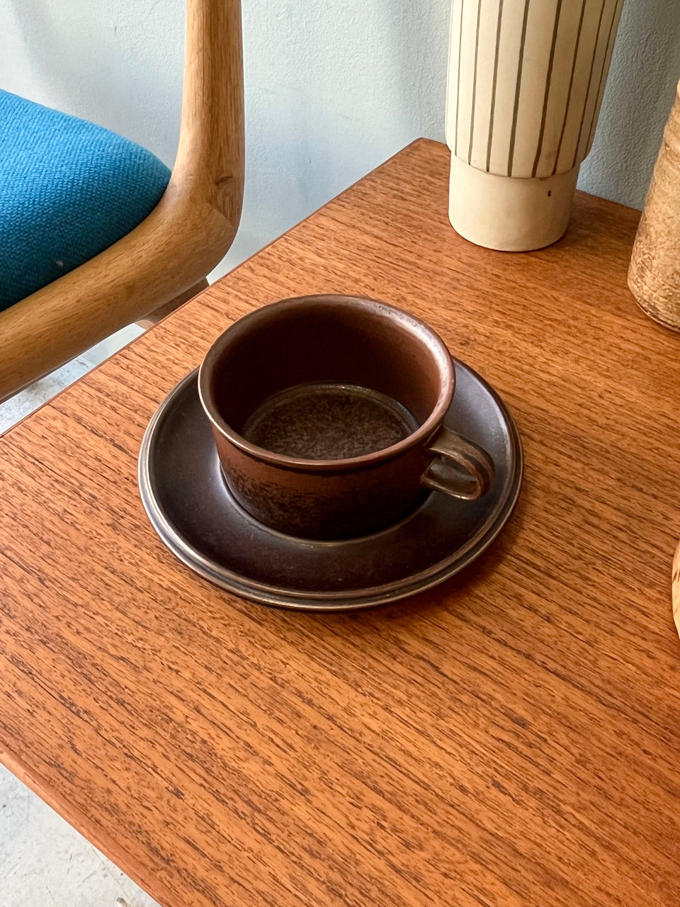 ARABIA Ruska Tea Cup and Saucer Ulla Procope/アラビア ルスカ ティーカップ ウラ・プロコッペ 北欧食器