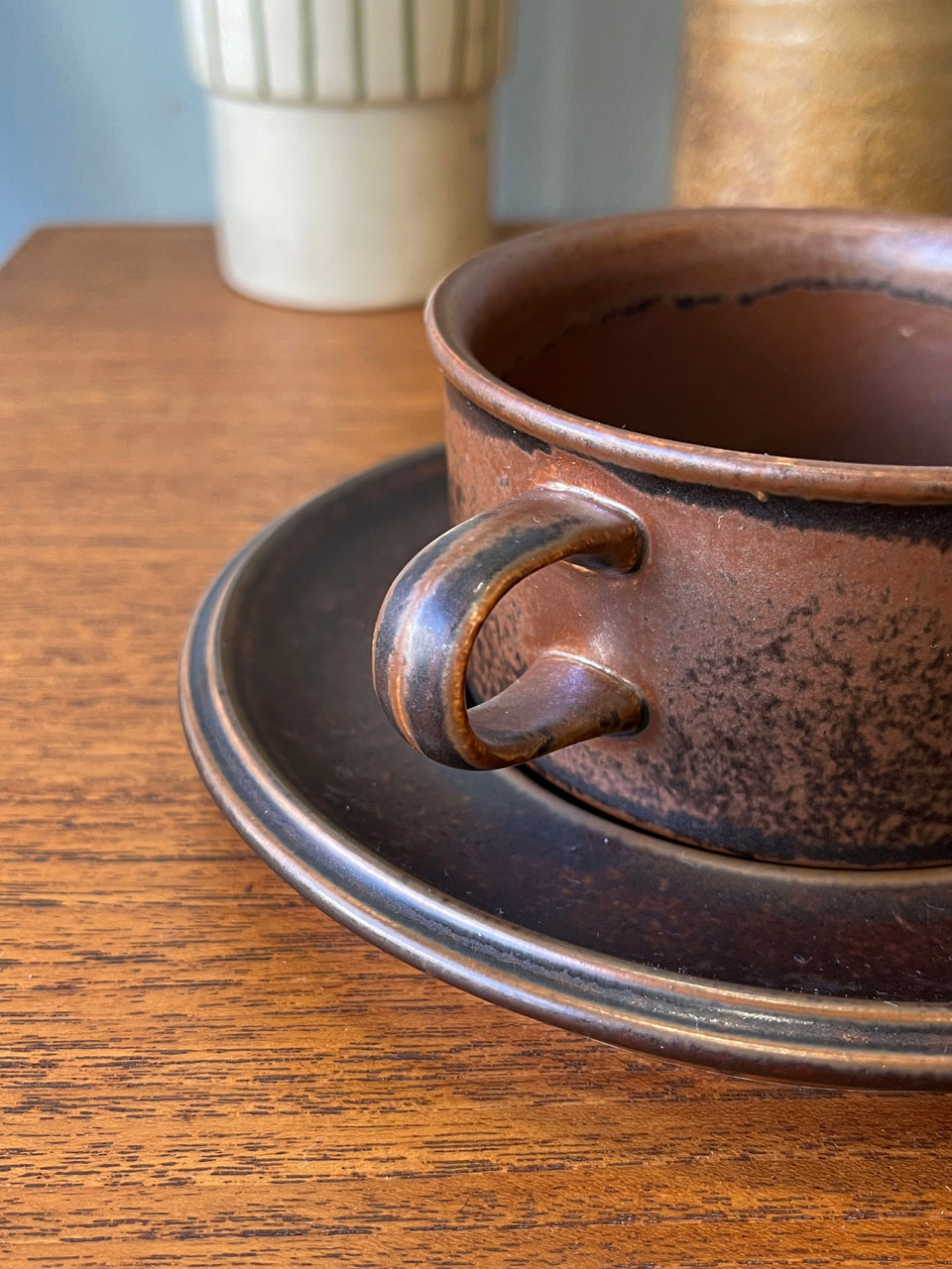 ARABIA Ruska Tea Cup and Saucer Ulla Procope/アラビア ルスカ ティーカップ ウラ・プロコッペ 北欧食器