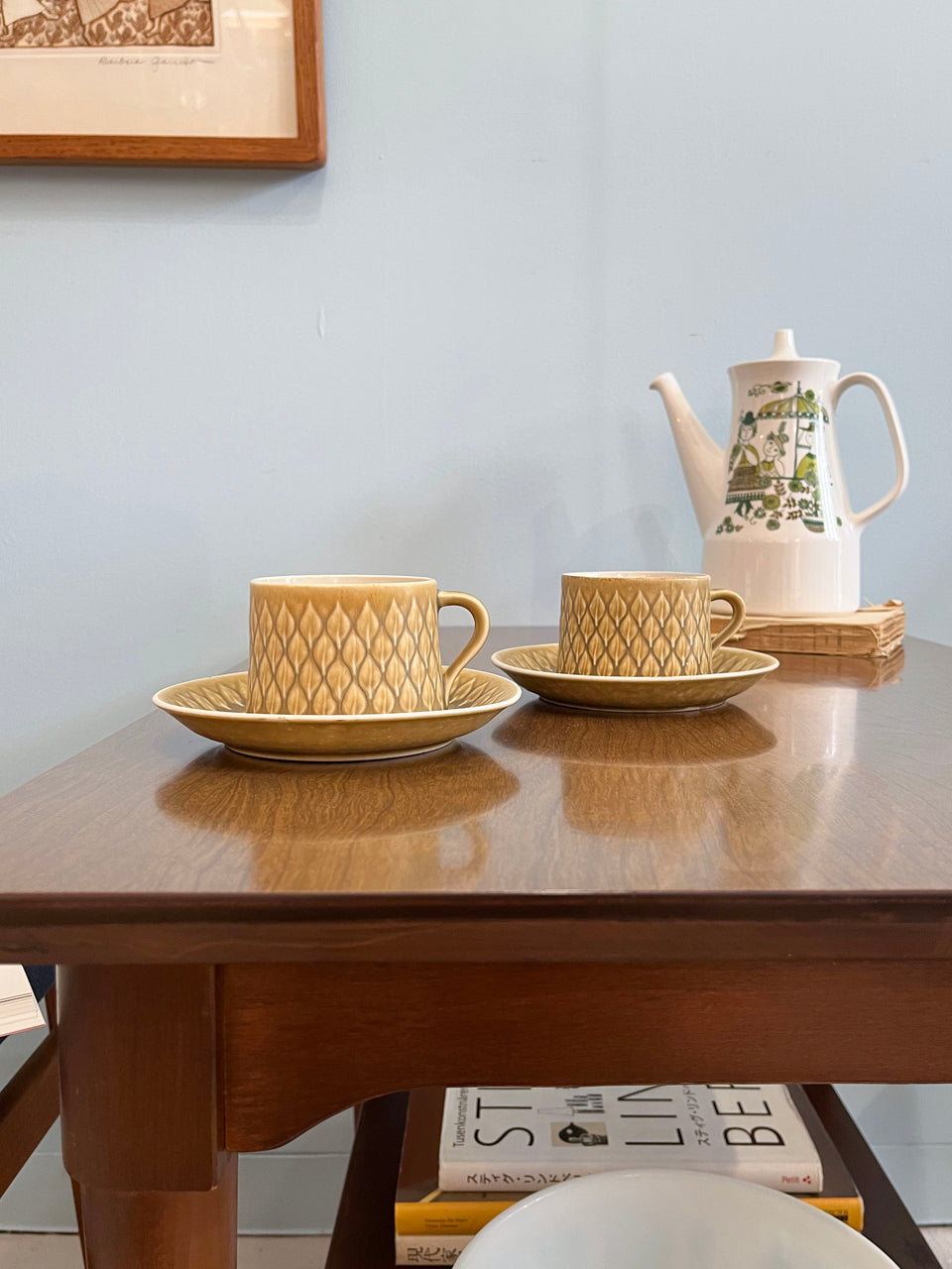 Jens H.Quistgaard Relief Teacup and Saucer/レリーフ ティーカップアンドソーサー イェンス・クイストゴー 北欧ヴィンテージ食器