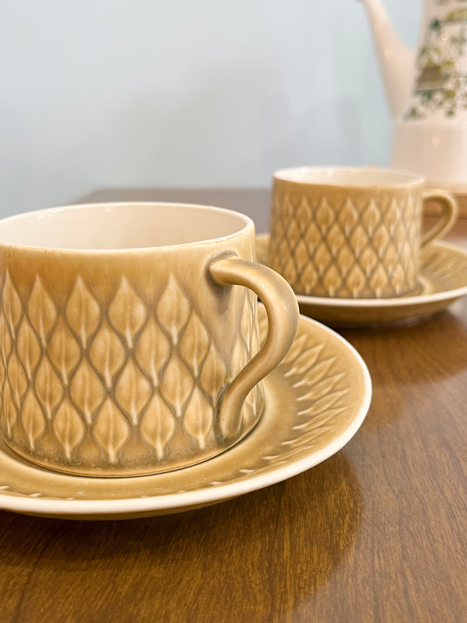 Jens H.Quistgaard Relief Teacup and Saucer/レリーフ ティーカップアンドソーサー イェンス・クイストゴー 北欧ヴィンテージ食器