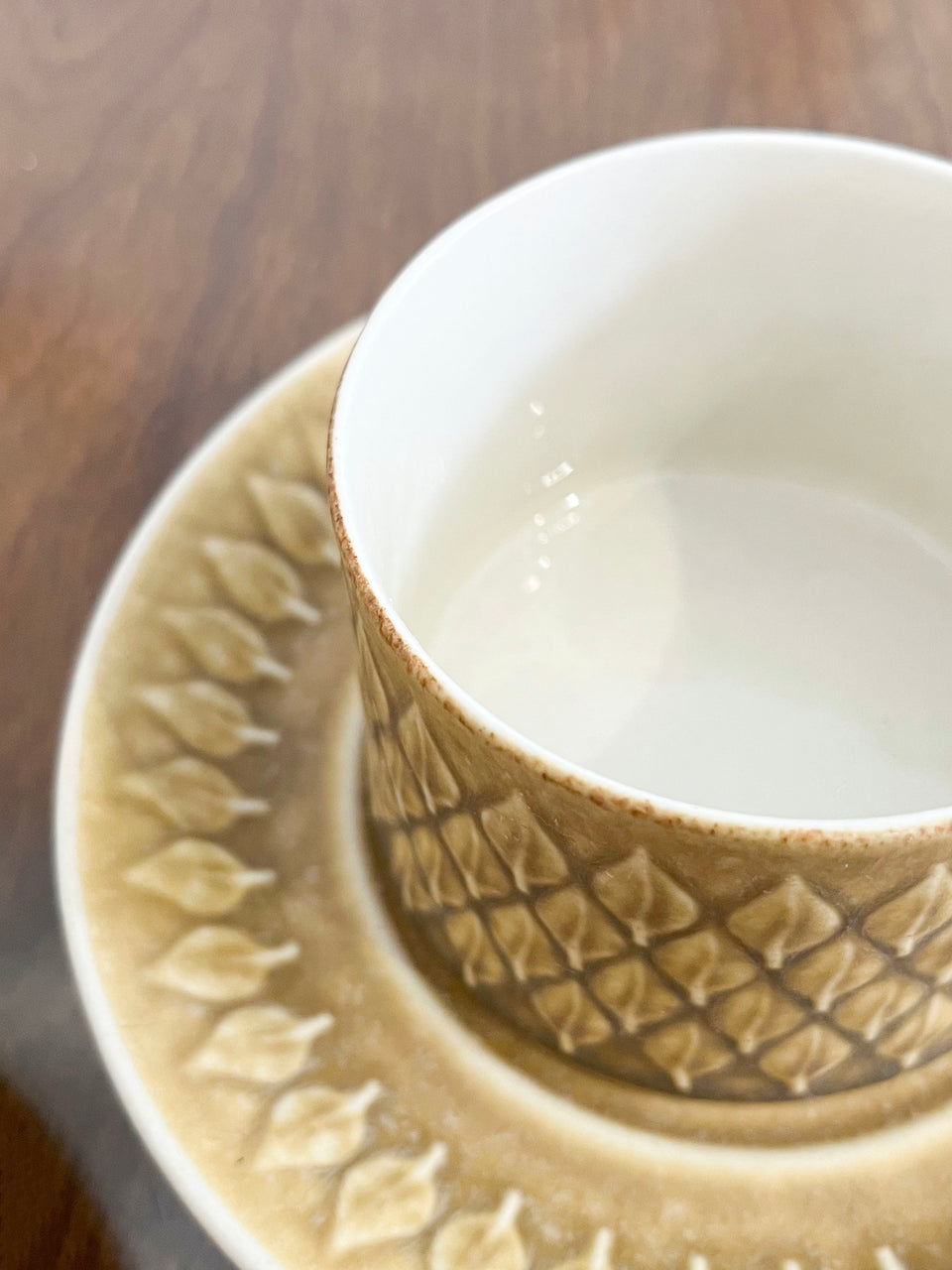 Jens H.Quistgaard Relief Teacup and Saucer/レリーフ ティーカップアンドソーサー イェンス・クイストゴー 北欧ヴィンテージ食器