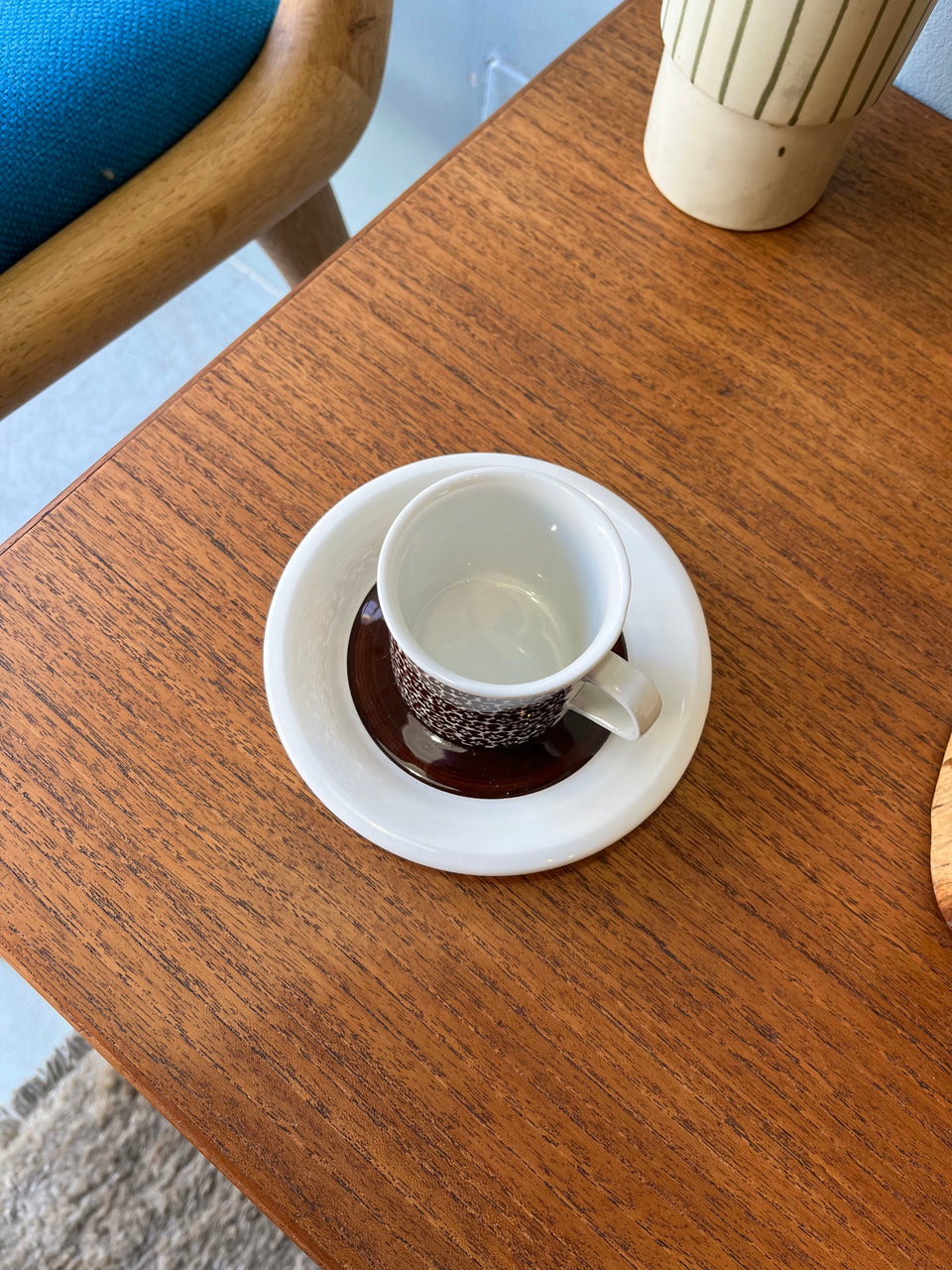 ARABIA Faenza Demitasse Cup and Saucer/アラビア ファエンツァ デミタスカップ 北欧ヴィンテージ食器