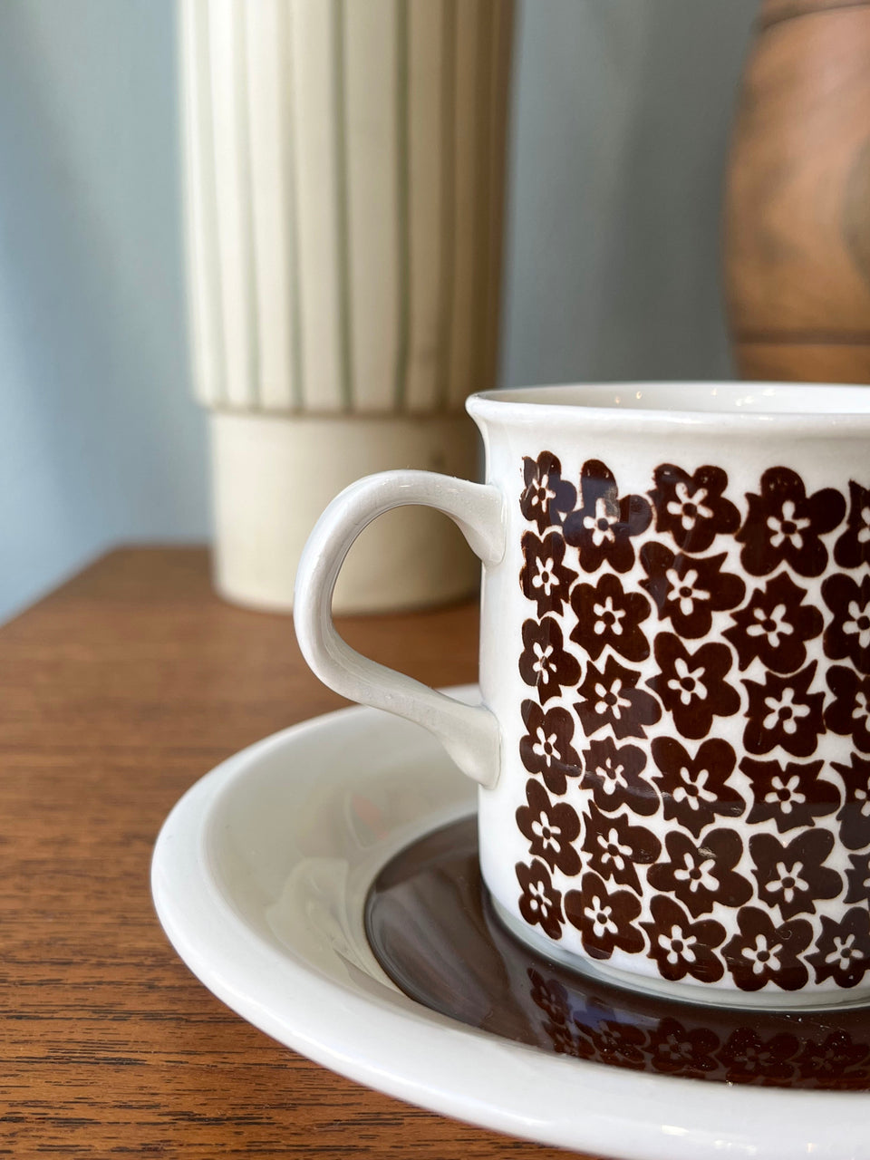 ARABIA Faenza Demitasse Cup and Saucer/アラビア ファエンツァ デミタスカップ 北欧ヴィンテージ食器