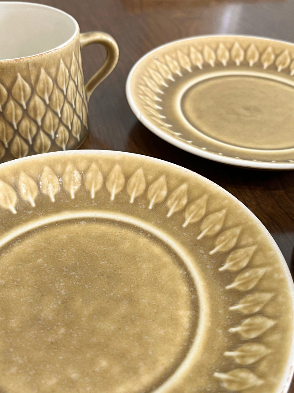 Jens H.Quistgaard Relief Teacup and Saucer/レリーフ ティーカップアンドソーサー イェンス・クイストゴー 北欧ヴィンテージ食器