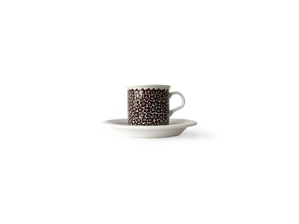 ARABIA Faenza Demitasse Cup and Saucer/アラビア ファエンツァ デミタスカップ 北欧ヴィンテージ食器