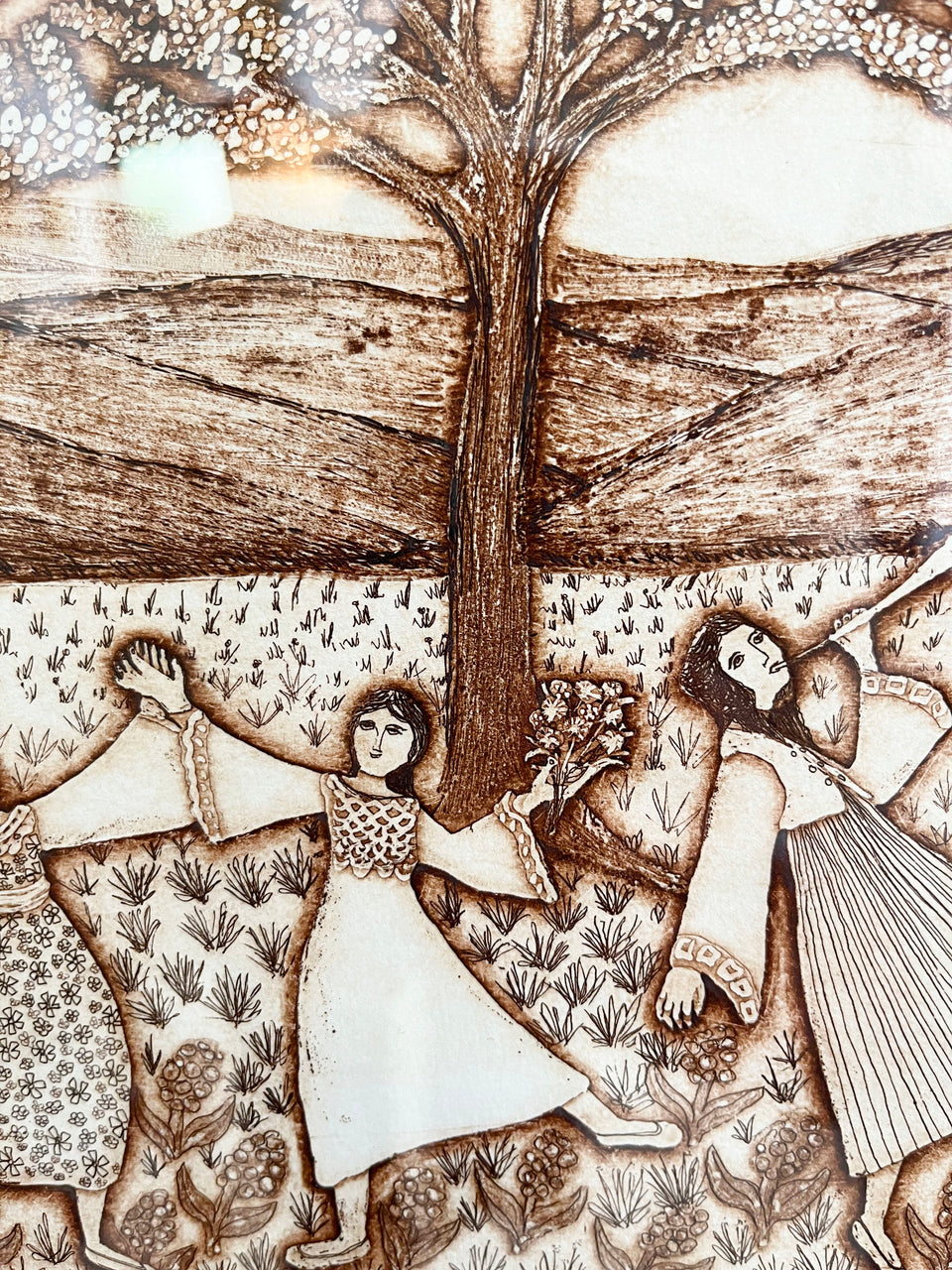 Barbara Garrison Etchings/バーバラ・ガリソン エッチング 銅版画 額 インテリア