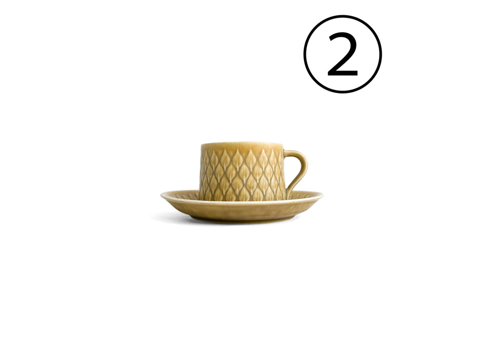 Jens H.Quistgaard Relief Teacup and Saucer/レリーフ ティーカップアンドソーサー イェンス・クイストゴー 北欧ヴィンテージ食器