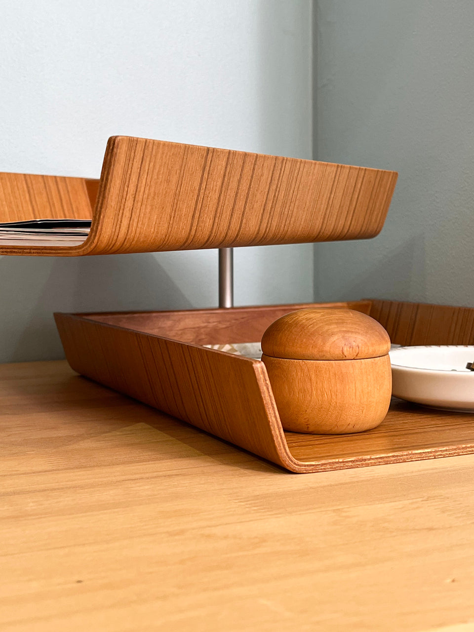 Teak Plywood Interior Goods/チーク材 プライウッド インテリア ボックス トレイ 収納