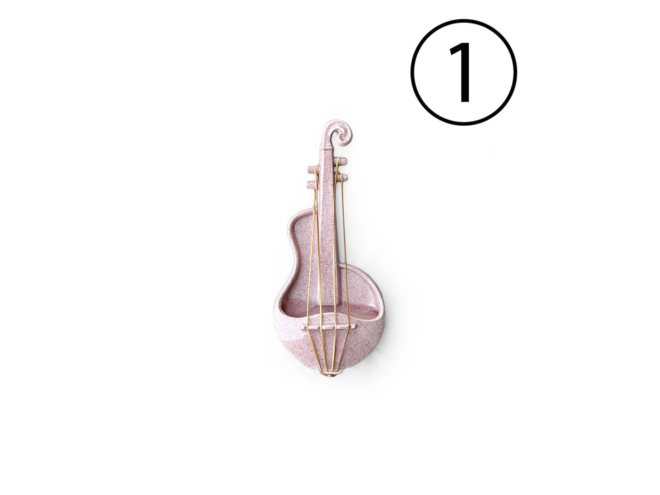 Red Wing Pottery Violin Wall Pocket US Vintage/アメリカヴィンテージ レッドウィングポタリー バイオリンウォールポケット 陶器製