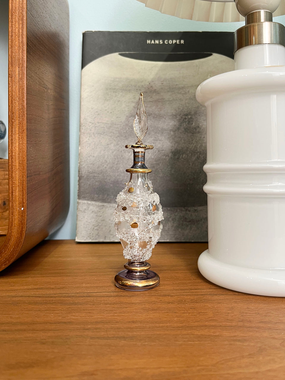 Egyptian Glass Perfume Bottle/エジプトガラス 香水瓶 パフュームボトル インテリア