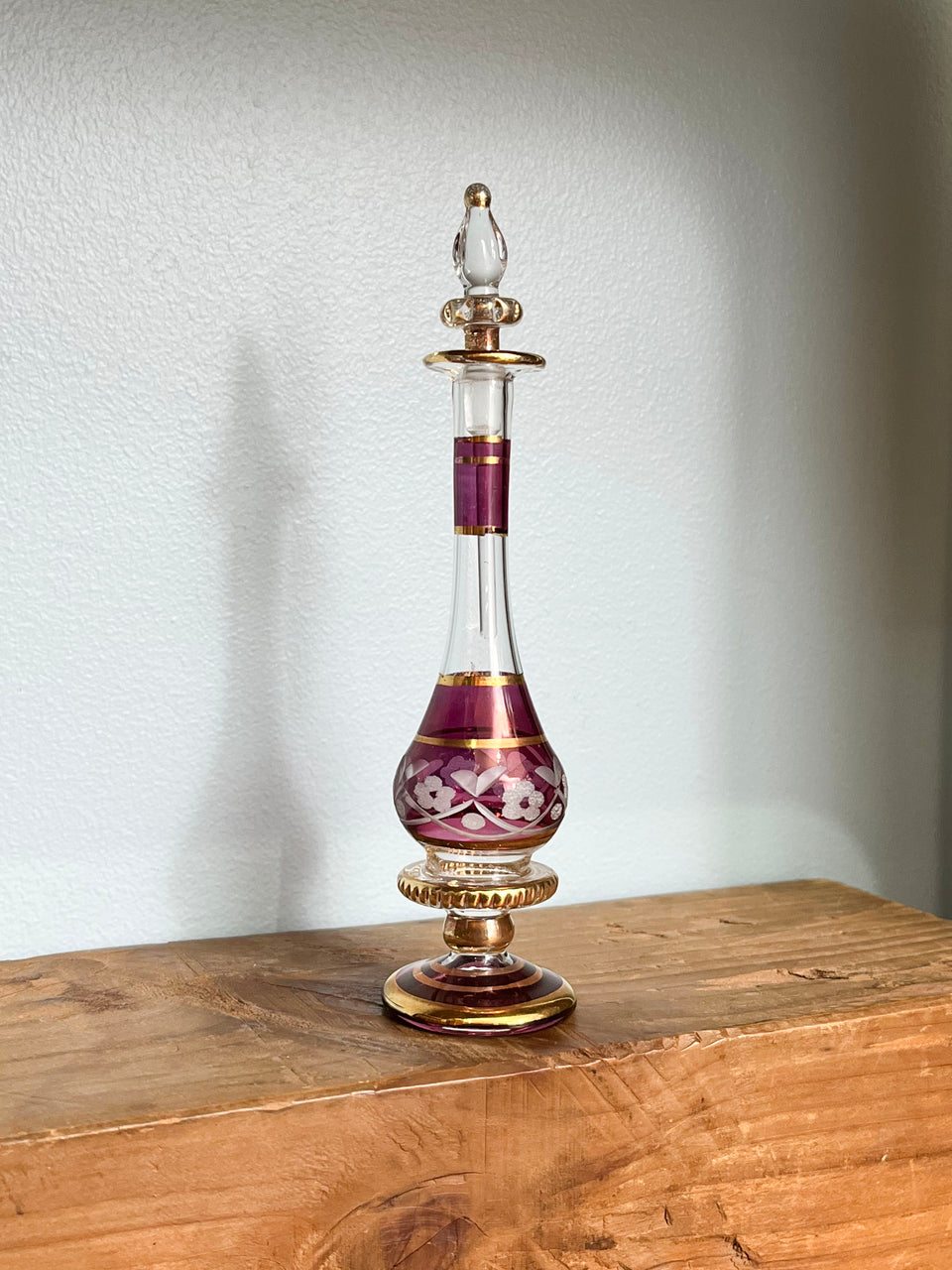 Egyptian Glass Perfume Bottle/エジプトガラス 香水瓶 パフュームボトル インテリア