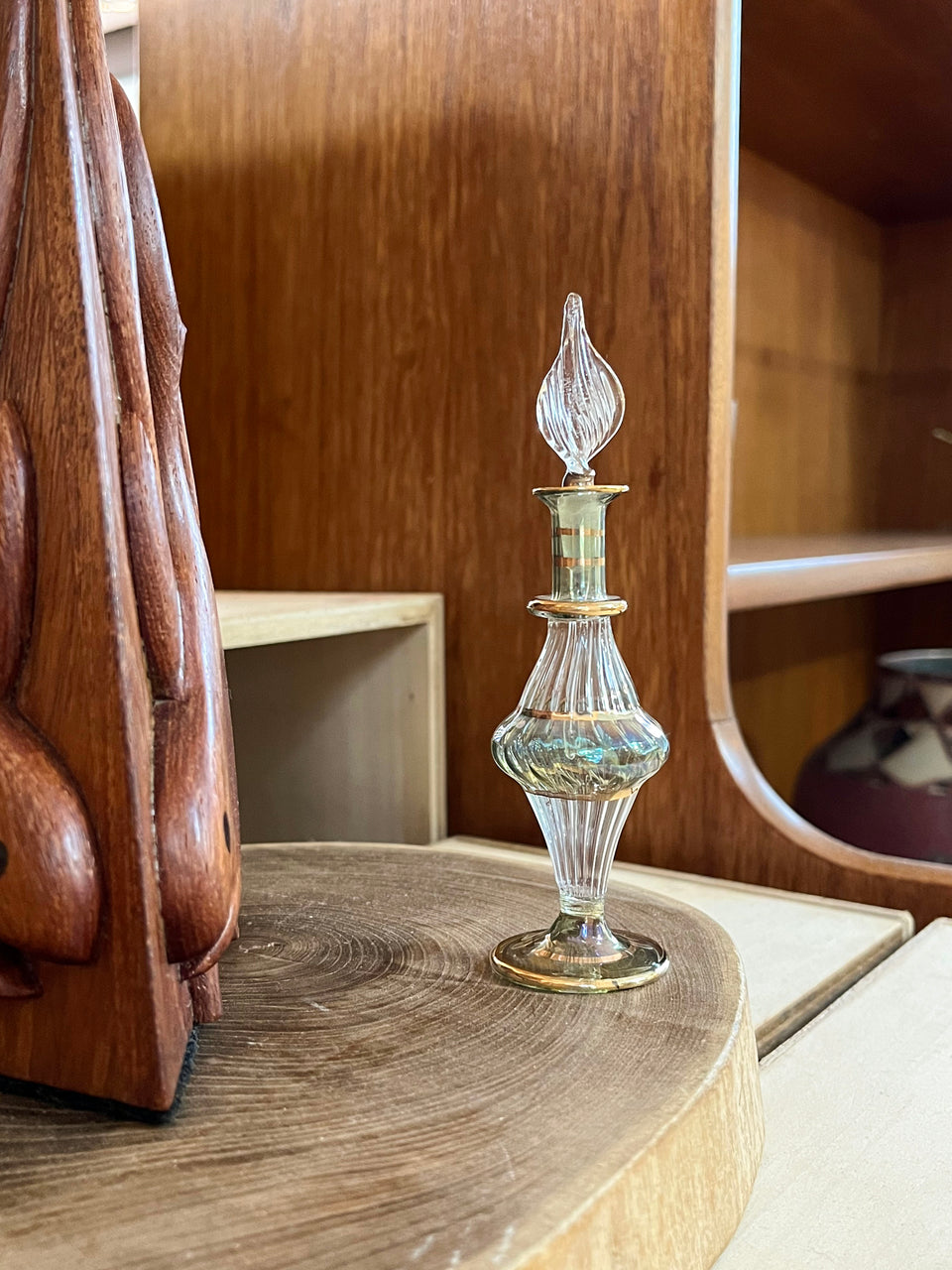 Egyptian Glass Perfume Bottle/エジプトガラス 香水瓶 パフュームボトル インテリア