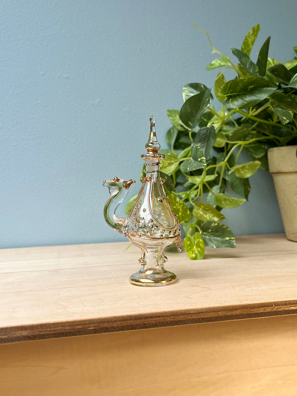 Egyptian Glass Perfume Bottle/エジプトガラス 香水瓶 パフュームボトル インテリア