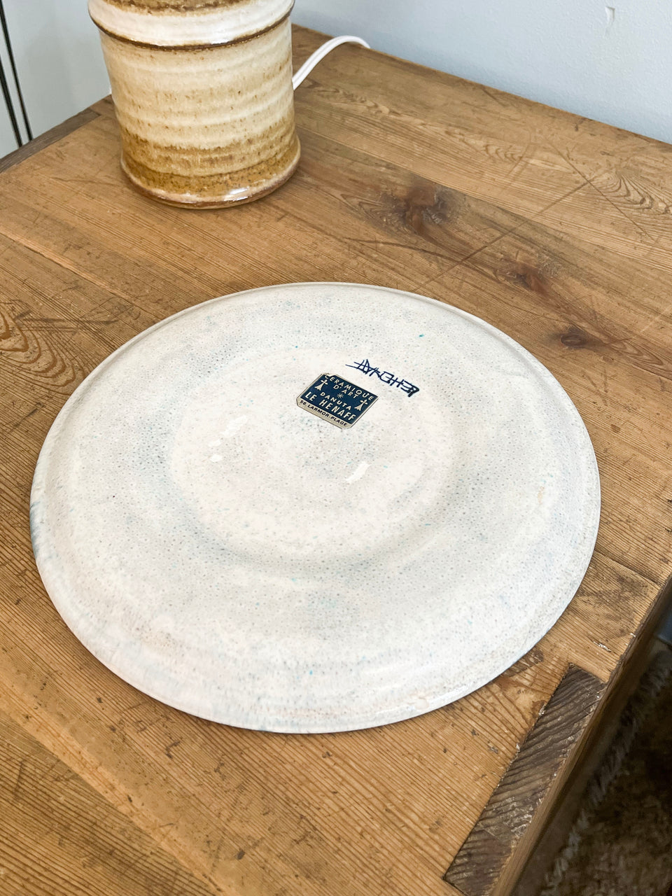 Danuta Le Henaff Ceramic Plate/ダヌータ・ル・エナフ プレート 飾り皿 インテリア
