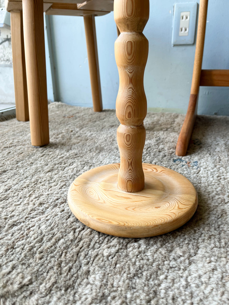 Pinewood Plant Stand Danish Vintage/デンマーク プラントスタンド パイン材 北欧インテリア